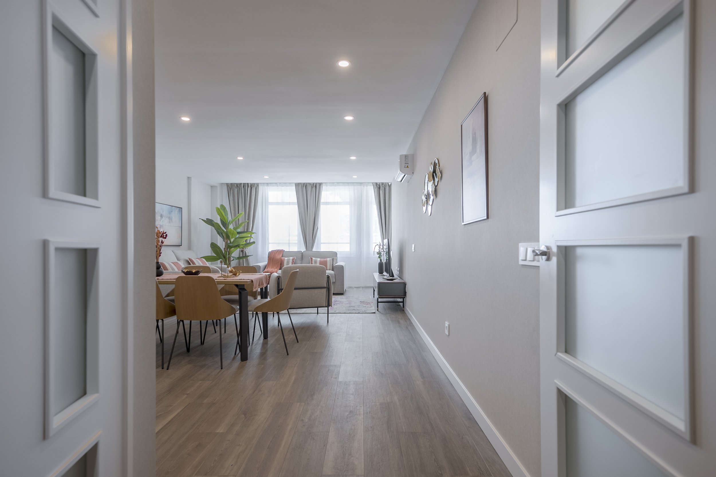 Apartamento amplio preparado para estancias familiares